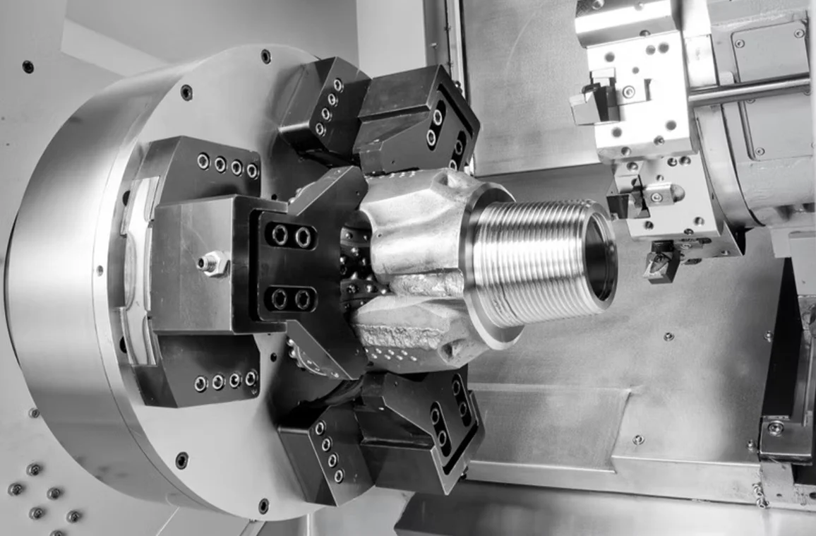 CNC обработка металлической детали